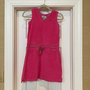 Girls Lilly Pulitzer terry swim cover up. Size 12